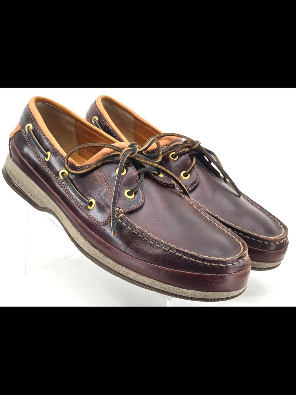 Sperry Classic Leather Boat Shoes in Dark Brown